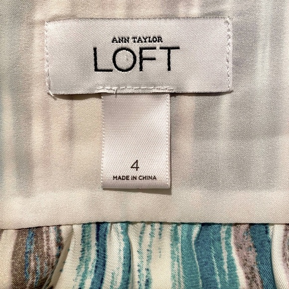 Ann Taylor LOFT short mini dress with pockets and spaghetti straps, size 4 - Picture 4 of 5